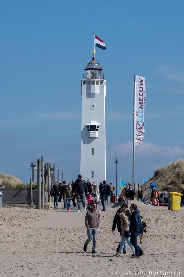Strandhuis Aan Zee Noordwijk Bagian luar foto
