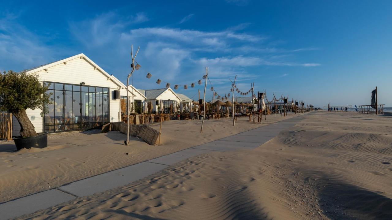 Strandhuis Aan Zee Noordwijk Bagian luar foto